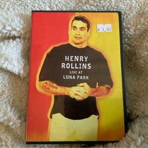 HENRY ROLLINS Live Luna Park (DVD) FREE W BUNDLE Concert Show Black Flag Fans